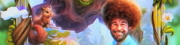 famous painter bob ross is now a sylvanus skin in smite famous painter bob ross is now a